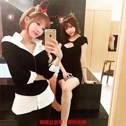 韩国女主播阿英女仆装,时尚与魅力的完美融合